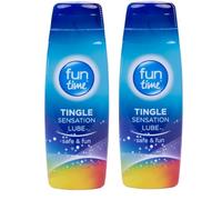 Fun Time Tingle Sensation Lube 75ml (2 Pack) - Bundled by Smart Cutie