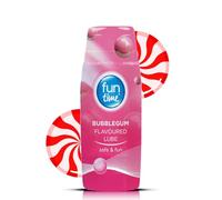 Fun Time Water Based Edible Lubricant Gel, 75ml, for Extra Fun and Intimate Sexual Activity Pack of 1 Flavour (bublegum)
