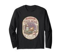 Fun Tired Moms DIY Cleaning Hacks Club Coffee Chaos Sparkle Long Sleeve T-Shirt