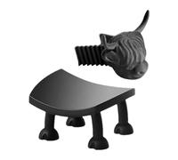 Fun Toilet Paper Holder, Highland Cow Rack, Decorative Tissue Roll Stand, Creative Bathroom Accessory, Ideal for House Art, Restroom Storage, Home Decor, 3.94 Inches