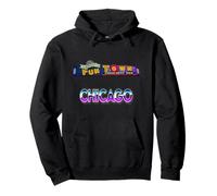 Fun Town Chicago Old Amusement Park Pullover Hoodie