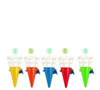 Henbrandt 6 x Mini Click And & Catch Cones Birthday Party Loot Bag Pinata Toys Fillers