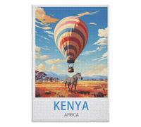 Fun Toys for the Whole Family，Kenya Africa，Adults 1000 Piece Jigsaw Puzzle- Christmas，38x26，paper puzzle，AA-570