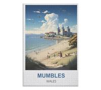 Fun Toys for the Whole Family,Mumbles Wales,Adults 1000 Piece Jigsaw Puzzle- Christmas,75x50,wooden puzzle ,AA-1410
