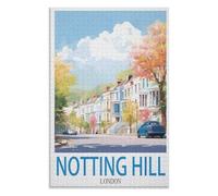 Fun Toys for the Whole Family，Notting Hill London，Adults 1000 Piece Jigsaw Puzzle- Christmas，38x26，paper puzzle，AA-1490