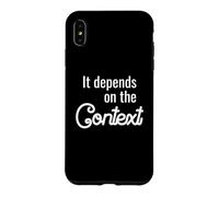 Fun Translator Design: It Depends On The Context Case for iPhone XS Max