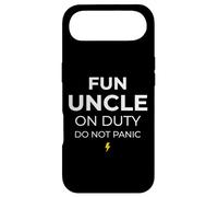 Fun Uncle On Duty Do Not Panic Sibling Brother Case for iPhone Air