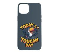 Fun Unique Flora Aesthetic Awesome Bill Tropic Bright Toucan Case for iPhone 15 Plus