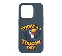 Fun Unique Flora Aesthetic Awesome Bill Tropic Bright Toucan Case for iPhone 15 Pro
