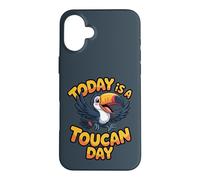 Fun Unique Flora Aesthetic Awesome Bill Tropic Bright Toucan Case for iPhone 16 Plus