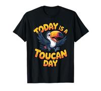 Fun Unique Flora Aesthetic Awesome Bill Tropic Bright Toucan T-Shirt
