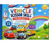 Fun Vehicle Crafts and Cutting Book: Cut, Paste, Trace, Color & Learn with Trucks, Cars, Construction Vehicles, Planes and More!