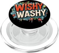 Fun Wishy Washy Speech Emblem PopSockets PopGrip for MagSafe