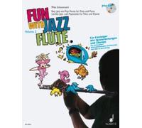 Fun with Jazz Flute Vol. 2 flute and piano (easy) Schoenmehl with CD Easy Jazz a