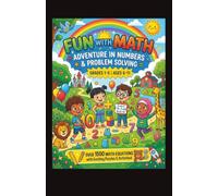 FUN WITH MATH / Math Workbook / Grades 1 - 5 /5.5 x 8.5 / 80 Pages / Paperback / Addition / Subtraction / Multiplication / Division / kids