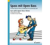 Fun with Open Bass Notes guitar (very easy - easy) Kreidler 50 easy Pieces for G