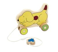 Fun with Spot Spot Wooden Pull Along Yellow