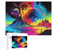 fun wooden puzzle sets wanderer jigsaws sphere puzzles-500 pcs,for everyone living room bedroom home decor wall.