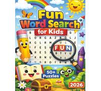 Fun Word Search For Kids: Word Searches with Easy to Read Print for kids about Animals, Space, Adventure and more - 8.5x 11 inches, 110 pages - 50+ ... Gift for Vacation, Holidays and Free Times