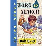 Fun Word Search Puzzles For Kids Ages 8-10: 80-puzzles to Boost Vocabulary & Focus