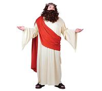 Fun World 5725 Adult Plus Size Jesus Costume, Cream/Red, XXL