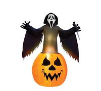 Fun World 6ft Ghost Face Inflatable. Officially Licensed