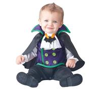 Fun World Baby Boys' Count Cutie Large 100% Polyester, Black/Purple, L