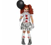 Fun World Carnevil Clown Carnival Pennywise Childrens Halloween Costume 119322