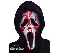 Fun World Ghost Face Bleeding Mask with Blood Pump Adult Fancy Dress Halloween