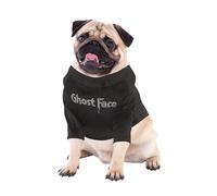 Fun World Ghost Face® Bling Pet Tee, XS, Silver
