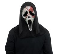 Fun World Ghost Face Bloody Bling Mask Costume Accessory, Multi-Color Adult - One Size