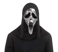 Fun World Ghost Face Disco Mirror Mask