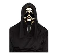 Gold Scream Mask Ghost Face Golden Masks Halloween Movie Adults Fancy Dress New