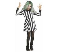 Fun World Ghost Girl Beetlejuice Horror Scary Movie Halloween Costume 112842
