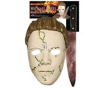 Fun World Halloween (Rob Zombie) Michael Myers Resilient Mask & Knife Standard