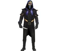 Fun World Mens' Dead By Daylight Masquerade Ghost Face Costume, One Size Regular, Multi-Color