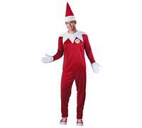 Fun World Men's Elf on The Shelf Adult Costume, Small