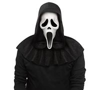 Fun World Officially Licensed 25th Anniversary Ghost Face Mask Costume Accessory, Black, One Size