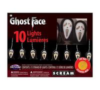 Fun World Officially Licensed Ghost Face/Scream String Lights (Battery Operated)