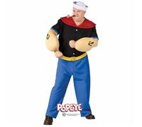 Fun World Popeye the Sailor Man Adult Plus Size Mens Halloween Costume 102725