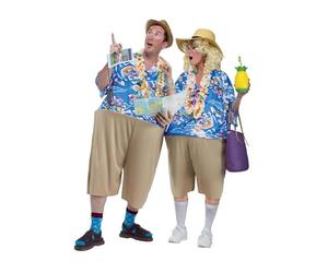 Fun World Tacky Adult Tourist Costume With Lei