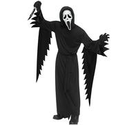 Official Scream GhostFace Fancy Dress Kids Halloween Horror Character Costume