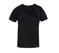 FUN2BEMUM Kangaroo Skin to Skin Bonding Care Casual Mens T-Shirt for Dad (XXL, Black)
