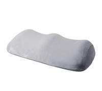 Funabridge Dual-Leg Separating Wedge Leg Elevation Pillow, 21.7 X 11.8 X 5.7 In, Light Grey, For Elevating Foot Rest, Knee Support, And Varicose Vein Relief