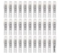 Funabridge Electronic Label, 100 Pcs Ntag213 NFC Tags, 0.8 X 0.4 in, NFC Stickers Tags, for Fast Identification, Anti-Counterfeiting and Source Tracing