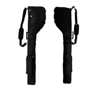 Funabridge Lightweight Golf Bag For 5-10 Clubs, Travel Sunday Bag With Shoulder Strap & Pockets, Foldable, Black
