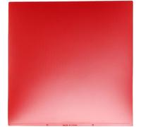Funabridge Thunder EX-800 Table Tennis Rubber Sheet, 6.9 x 6.9 x 0.4 in / 17.5 x 17.5 x 1 cm High Elastic Inverted Table Tennis Rubber, Sticky Red Pad for Enhanced Power, Professional Training