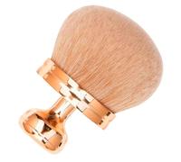 FUNAN Extra Large Body Makeup Brush For Self Tanner, Bronzer Blend &Self Tan Back Applicator, 75mm Wide-headed Kabuki Brush, Mushroom type Face Neck Body Leg Tanning Makeup Rose Gold