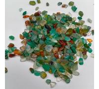 FUNAT Agate Rain Flower Stone 500g, Decorative Gravel Stones, Colorful Mixed Agate Stone, Natural Polished Stones, Tumbled Stones for Vase Filler, DIY Handmade