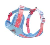 FUNAT Dog Traction Chest Harness, Small Dog Dopamine Contrasting Chest Harness, Pet Outdoor Breathable Mesh Traction Rope Chest Strap